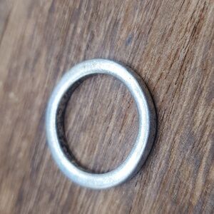 Sterling wreath pendant‎ rustic minimalist